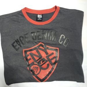 Sean Combs ENYCE Grey & Candy Red 2XL T-Shirt